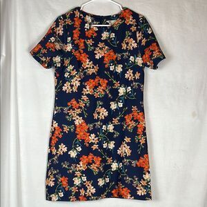 Blue Floral Yumi Mini Dress